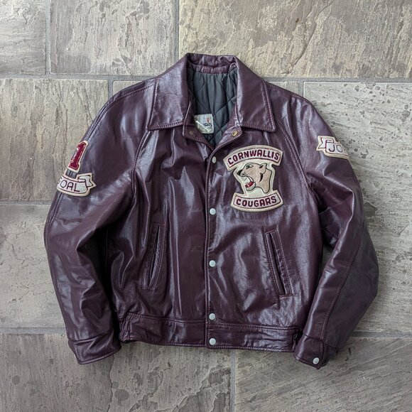 Other - Cornwallis Cougars Hockey Jacket (Royal Canadian Navy) *Vintage*